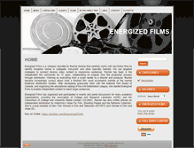 Tablet Screenshot of energizedfilms.com